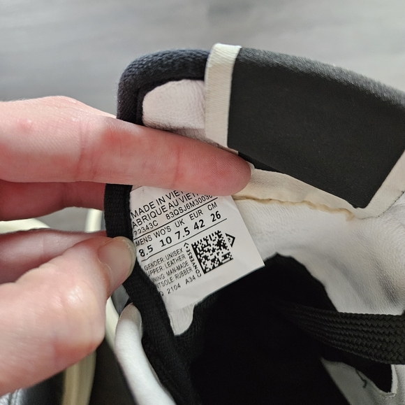 Converse Rick Owens x DRKSHDW TURBOPN Black  Leather High Trainers Mens Size 8.5 - Picture 9 of 11